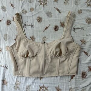 Pacsun cream top L.A. Hearts